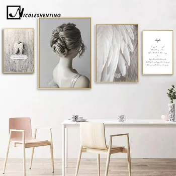 Angel Feather Abstract Canvas Poster Nordic Decoration Wall Art Print Minimalist Painting Decorative Picture Living Room Decor
Angel Feather Abstract Canvas Poster Nordic Decoration Wall Art Print Minimalist Painting Decorative Picture Living Room Decor