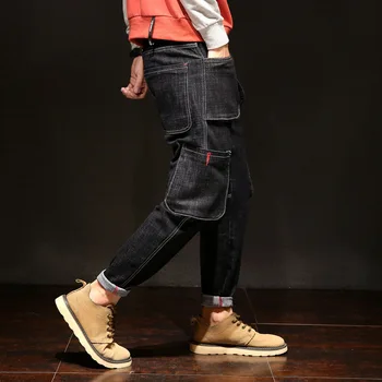 Brand mens loose jean Harem warm jeans Loose for Men Unique Hip Hop Clothing Quality Outwear 2017 New Autumn Winter
Brand mens loose jean Harem warm jeans Loose for Men Unique Hip Hop Clothing Quality Outwear 2017 New Autumn Winter