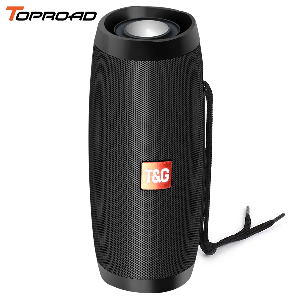 TOPROAD Portable LED Bluetooth Speaker Wireless Stereo Surround 10W Column Speakers Support AUX in FM Radio TF USB with Mic
TOPROAD Portable LED Bluetooth Speaker Wireless Stereo Surround 10W Column Speakers Support AUX in FM Radio TF USB with Mic