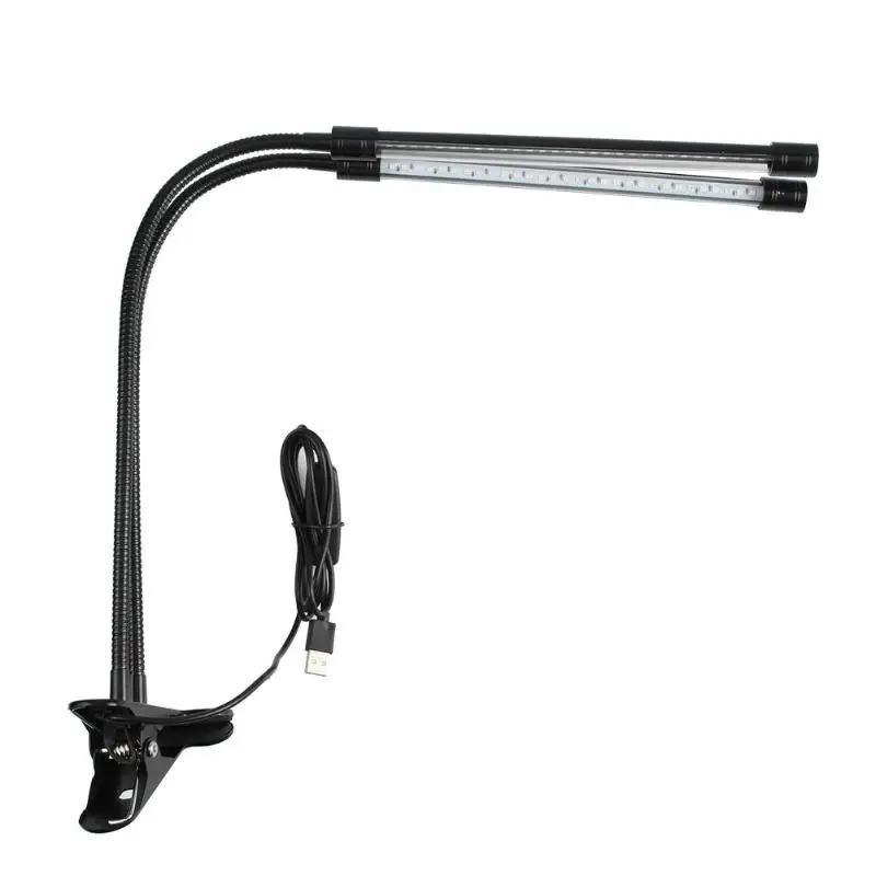 USB 60LED Grow Light Dual Head 20W Full Spectrum Plant Growth Desk Clip Lamp for Indoor Greenhouse Hydroponics
USB 60LED Grow Light Dual Head 20W Full Spectrum Plant Growth Desk Clip Lamp for Indoor Greenhouse Hydroponics
