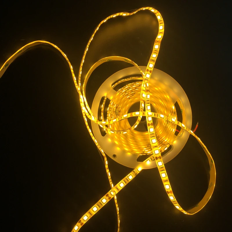Hot selling strip light 5050 Golden-yellow not-waterproof IP65 5M/Reel Jewelry counter lamp Highlighting article strip light
Hot selling strip light 5050 Golden-yellow not-waterproof IP65 5M/Reel Jewelry counter lamp Highlighting article strip light