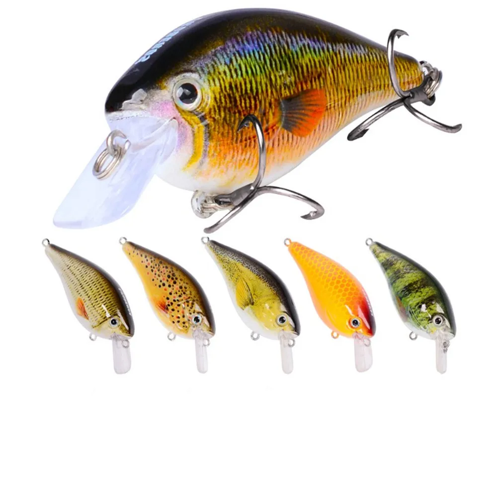 1pcs Wobbler Fishing Lure 7.6cm 12.5g Jerkbait Crankbait Quality Floating Hard Bait with 6# Treble Hooks Carp Fishing Pesca
1pcs Wobbler Fishing Lure 7.6cm 12.5g Jerkbait Crankbait Quality Floating Hard Bait with 6# Treble Hooks Carp Fishing Pesca