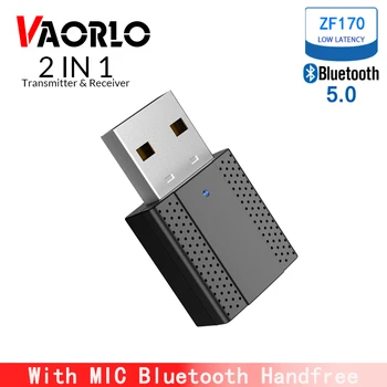 Bluetooth V5.0 Audio Transmitter Receiver Upgraded With MIC Handfree USB Mini 3.5mm Stereo Music Wireless Adapter For TV PC Car
Bluetooth V5.0 Audio Transmitter Receiver Upgraded With MIC Handfree USB Mini 3.5mm Stereo Music Wireless Adapter For TV PC Car