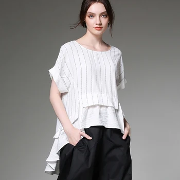 summer top shirts short sleeve white plus size women 2019 new extra large black striped patchwork tops clothing summer blouses
summer top shirts short sleeve white plus size women 2019 new extra large black striped patchwork tops clothing summer blouses