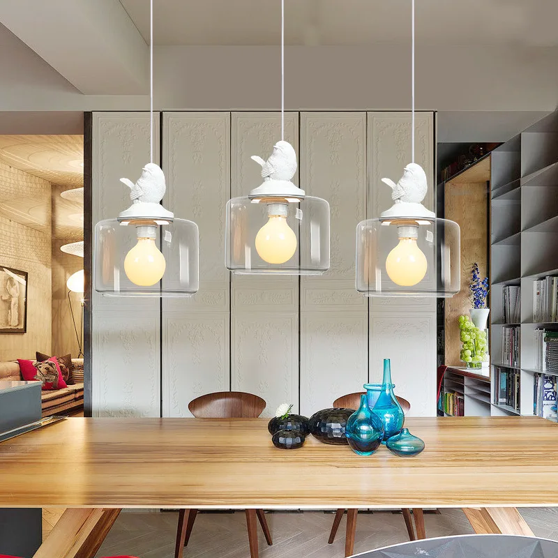 LED Creative Personality Chandelier Living Room Dining Room Bar Led Single Head Plexiglass Glass Bird Crystal Chandelier
LED Creative Personality Chandelier Living Room Dining Room Bar Led Single Head Plexiglass Glass Bird Crystal Chandelier