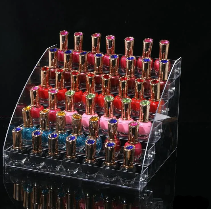 1Pc 2layers Removable Rack Acrylic Clear Nail Polish Cosmetic Varnish Display Stand Holder Manicure Tool Organizer Storage
1Pc 2layers Removable Rack Acrylic Clear Nail Polish Cosmetic Varnish Display Stand Holder Manicure Tool Organizer Storage
