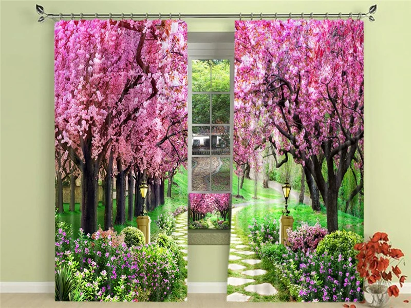 The garden scenery 3D Blackout Curtains Healthy non-pollution Digital Print Customiz Design Tablecloth Shower Curtain Bedding
The garden scenery 3D Blackout Curtains Healthy non-pollution Digital Print Customiz Design Tablecloth Shower Curtain Bedding