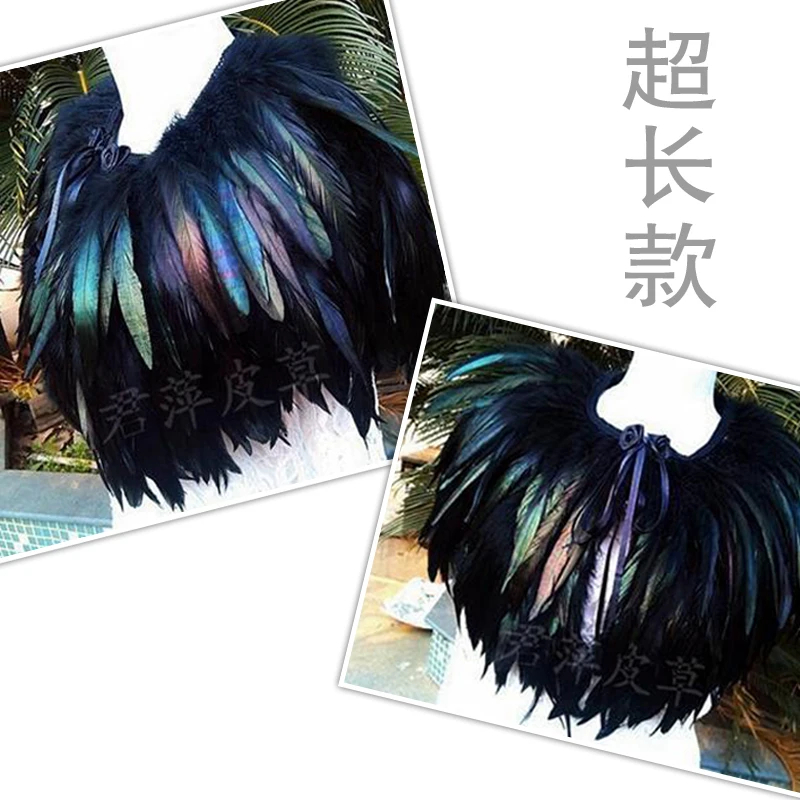 Free Shipping New Hand Made Feather Cape Shawl Scarf Performance Dress Costume Halloween Party Fancy Dress Fashion Costume S M L
Free Shipping New Hand Made Feather Cape Shawl Scarf Performance Dress Costume Halloween Party Fancy Dress Fashion Costume S M L