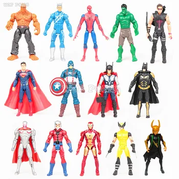 14 Pcs/set Avengers Justice League Wolverine Superman Batman Iron Man Hulk Figures with Light Super Hero Toys Doll Kids Gift
14 Pcs/set Avengers Justice League Wolverine Superman Batman Iron Man Hulk Figures with Light Super Hero Toys Doll Kids Gift