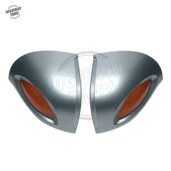 Silver Blue Motorcycle Rear View Mirrors with Turn Signal Cover Case for BMW R1100 RT R1100 RTP R1150 RT
Silver Blue Motorcycle Rear View Mirrors with Turn Signal Cover Case for BMW R1100 RT R1100 RTP R1150 RT
