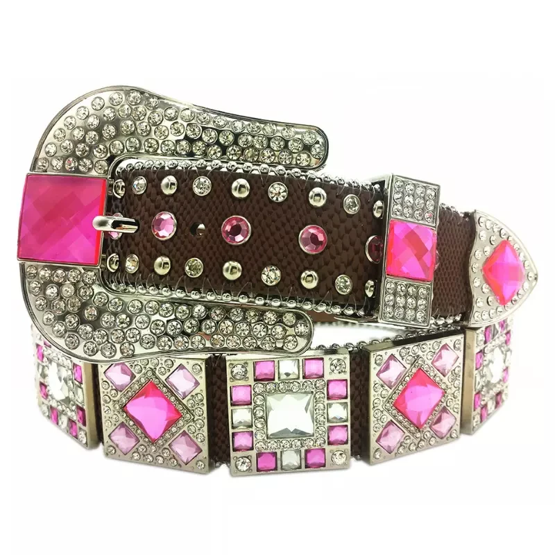 Hot Pink Western Cowgirl Rhinestones Bling Belts Strap Women Colorful Studded Fashion Belt Cinto De Strass ceinture femme
Hot Pink Western Cowgirl Rhinestones Bling Belts Strap Women Colorful Studded Fashion Belt Cinto De Strass ceinture femme