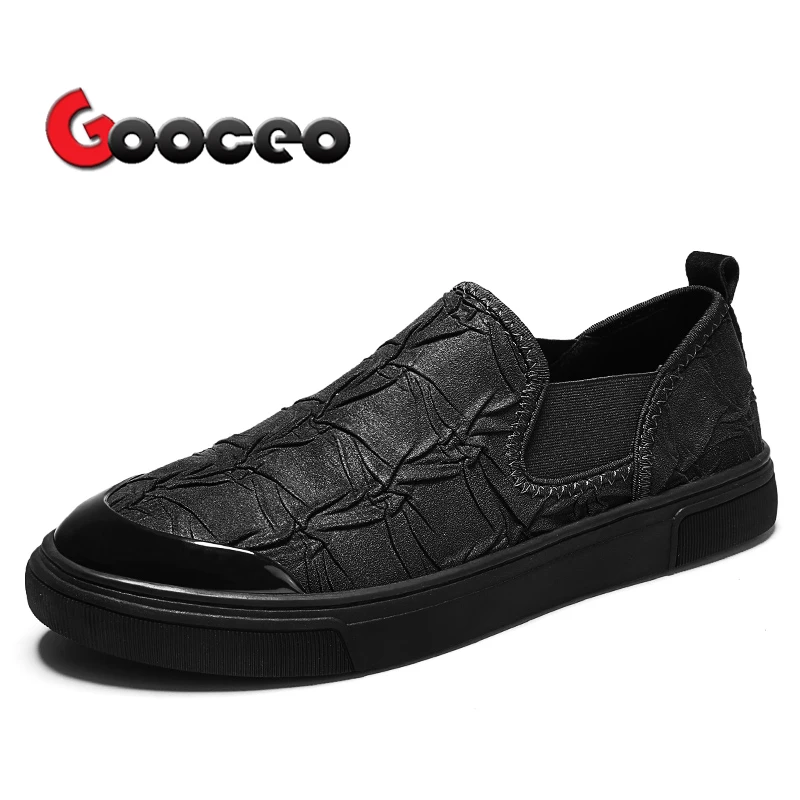 Men's Skateboarding Shoes Flats Moccasins Spring Leather Casual Chelsea Shoes Flat Comfortable Loafers Fashion Zapatos Hombre
Men's Skateboarding Shoes Flats Moccasins Spring Leather Casual Chelsea Shoes Flat Comfortable Loafers Fashion Zapatos Hombre