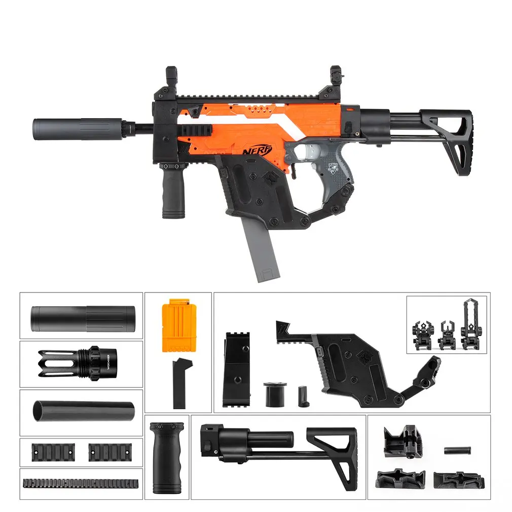 Рабочий STF W004 3 C стиль KRISS векторные комплекты аксессуаров Набор для Nerf N Strike Elite