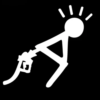 Gas Prices Sticker Funny Car Styling Vinyl Decal Bent Over Fuel Petrol Drift Jdm Truck Car Window Bumper Decorate Jdm