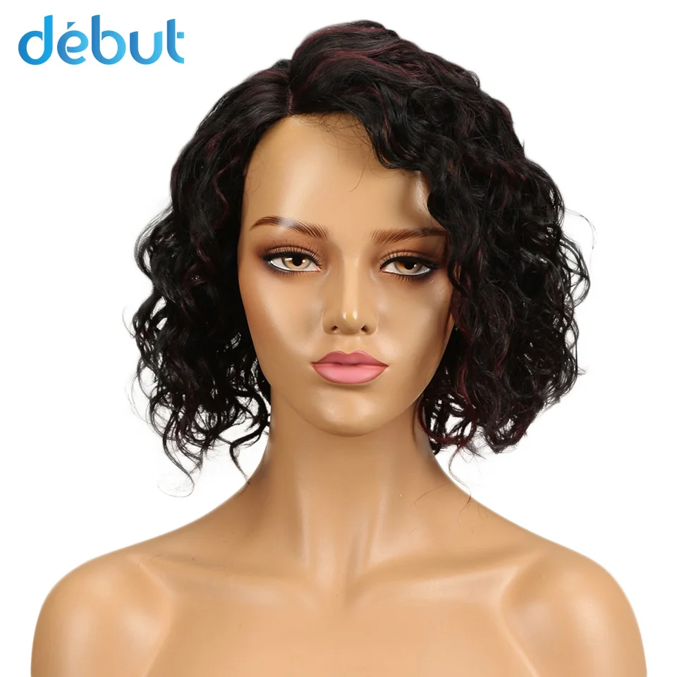 Debut Short Human Hair Wigs 100% Remy Brazilian Hair Wigs Water Wave U Part Lace Wigs For Mom Hair F1b/99j Colored Hair Wigs
Debut Short Human Hair Wigs 100% Remy Brazilian Hair Wigs Water Wave U Part Lace Wigs For Mom Hair F1b/99j Colored Hair Wigs