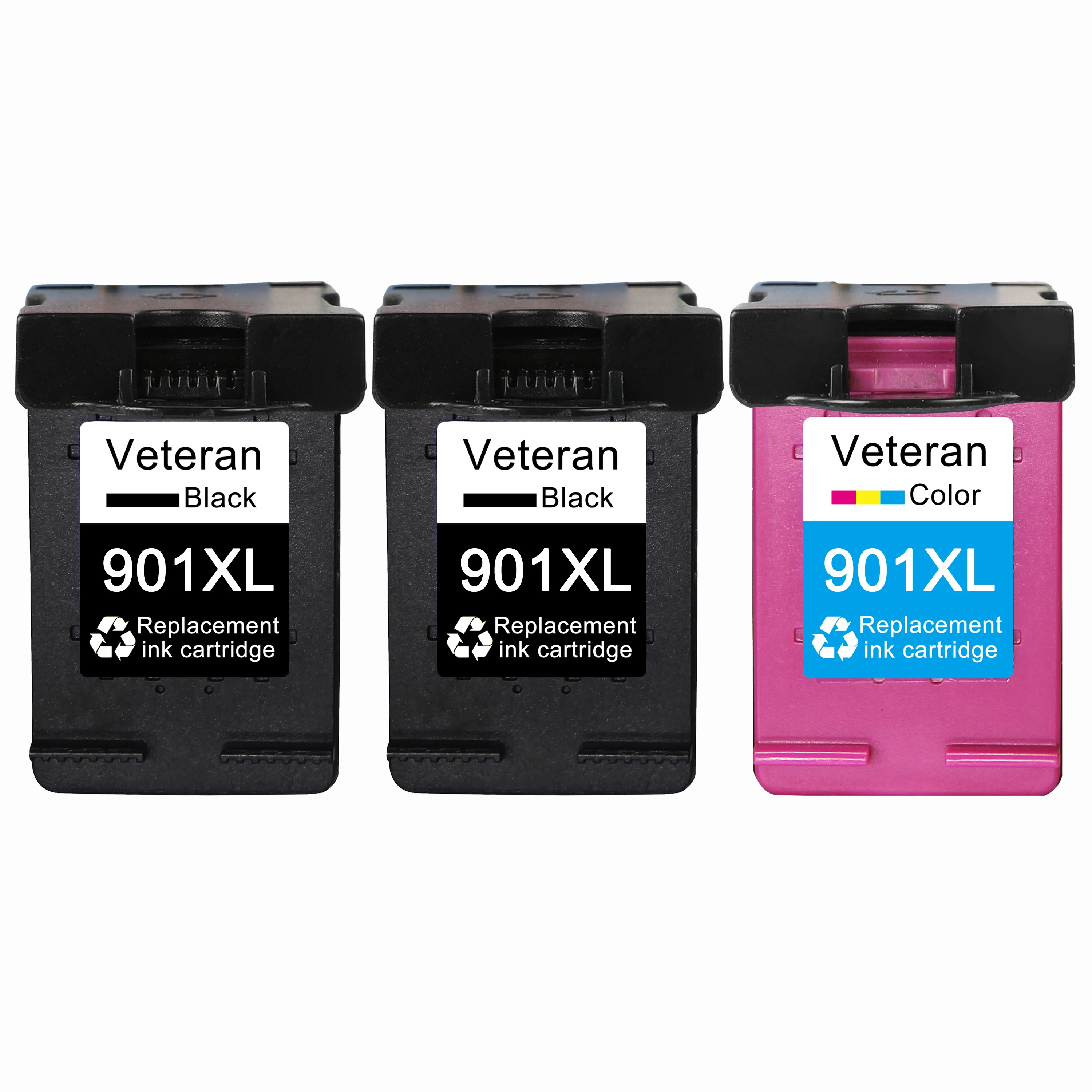 Veteran 901XL Ink Cartridge Replacement for hp 901 XL hp901xl Officejet 4500 J4500 J4540 J4550 J4580 J4640 J4680c D2563 printer
Veteran 901XL Ink Cartridge Replacement for hp 901 XL hp901xl Officejet 4500 J4500 J4540 J4550 J4580 J4640 J4680c D2563 printer