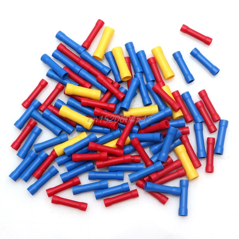 100Pcs Insulated Electrical Wire Cable Terminal Crimp Connector Set Assorted Kit R06 Whosale&DropShip
100Pcs Insulated Electrical Wire Cable Terminal Crimp Connector Set Assorted Kit R06 Whosale&DropShip