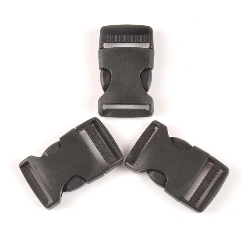 4pcs 52x31mm Plastic Contoured Side Release Black Buckles Clasps For Paracord Bracelet Backpacks Clothes Bag Decor CP2140
4pcs 52x31mm Plastic Contoured Side Release Black Buckles Clasps For Paracord Bracelet Backpacks Clothes Bag Decor CP2140