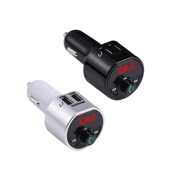 3.1A Quick Charge Dual USB Car Charger with FM Transmitter Aux Modulator Bluetooth V4.2 Handsfree Car Kit Car Audio MP3 Player
3.1A Quick Charge Dual USB Car Charger with FM Transmitter Aux Modulator Bluetooth V4.2 Handsfree Car Kit Car Audio MP3 Player