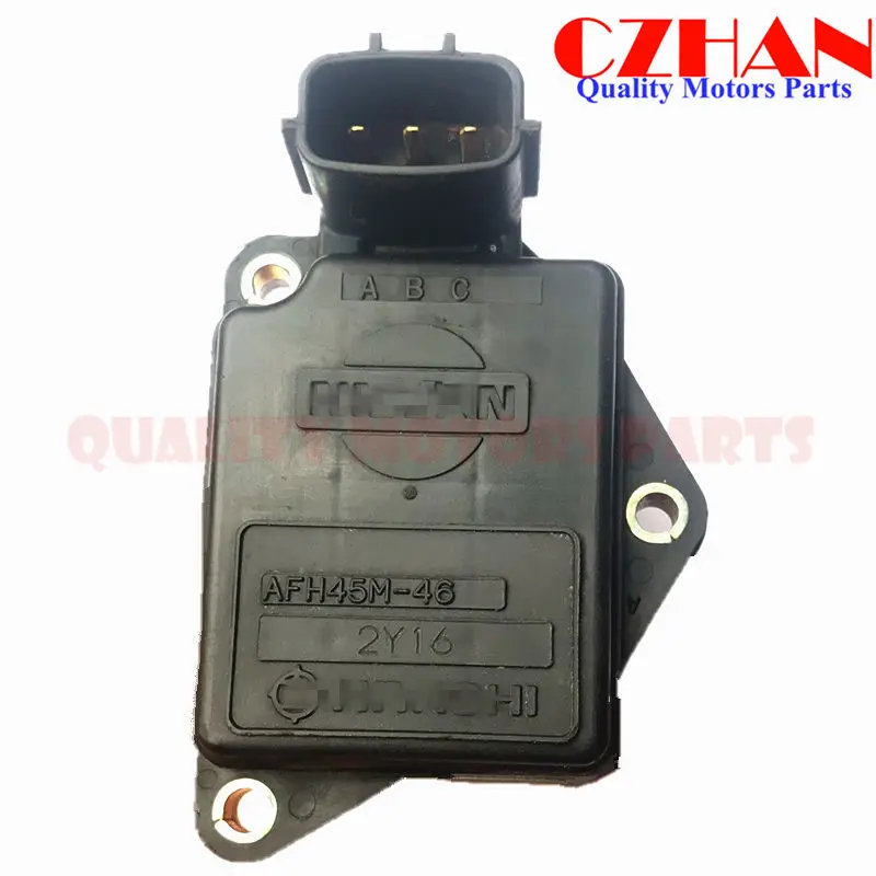MAF MASS AIR FLOW SENSOR METER FOR Nissan 100NX B13 Primera P10 W10 Sunny 1.4 1.6 2.0 AFH45M46 AFH45M-46 16119-73C00 16119-73C0A
MAF MASS AIR FLOW SENSOR METER FOR Nissan 100NX B13 Primera P10 W10 Sunny 1.4 1.6 2.0 AFH45M46 AFH45M-46 16119-73C00 16119-73C0A