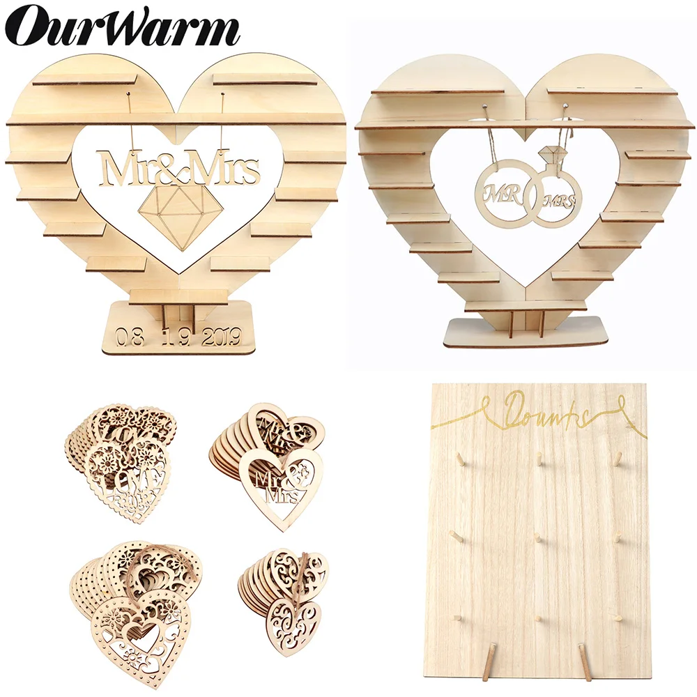 OurWarm Candy Bar Stand Wedding Table Decoration Wooden Heart Tree Ferrero Rocher Chocolate Stand Donut Wall Holds DIY Crafts
OurWarm Candy Bar Stand Wedding Table Decoration Wooden Heart Tree Ferrero Rocher Chocolate Stand Donut Wall Holds DIY Crafts