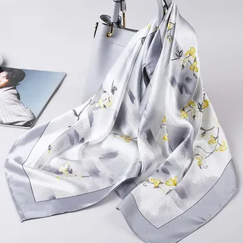 Women 100% Silk Scarf Square 90x90cm 2020 Luxury Brand Shawls Bandana Scarf for Ladies Wraps Print Handband of Square Scarf Silk
Women 100% Silk Scarf Square 90x90cm 2020 Luxury Brand Shawls Bandana Scarf for Ladies Wraps Print Handband of Square Scarf Silk