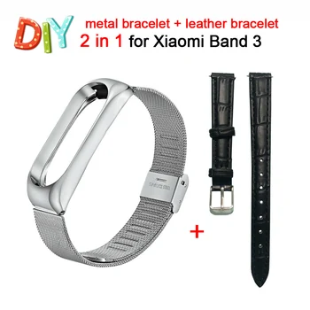For Mi Band 3 Wrist Strap Metal Screwless Stainless Steel For Xiaomi Mi Band 3 Strap Bracelet for Miband 3 Wristbands Pulseira
For Mi Band 3 Wrist Strap Metal Screwless Stainless Steel For Xiaomi Mi Band 3 Strap Bracelet for Miband 3 Wristbands Pulseira