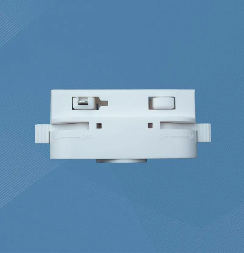 Three Wire Track Joint Connector Track lamp accessory white Guide rail connect 100pcs
Three Wire Track Joint Connector Track lamp accessory white Guide rail connect 100pcs