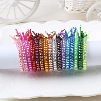 100pcs/lot Novelty Cute Candy Color Small Telephone Line Gum Hair Headbands children hair accessory
100pcs/lot Novelty Cute Candy Color Small Telephone Line Gum Hair Headbands children hair accessory