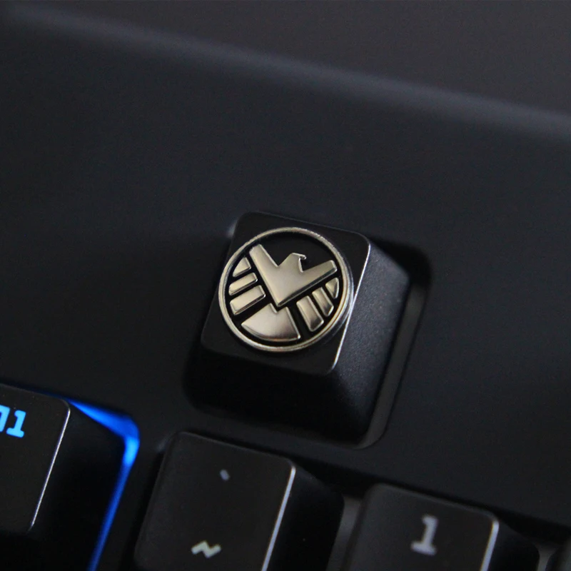 Zinc Aluminum Alloy SHIELD 3D Metal Keycaps For Cherry Mx Switches Mechiancal Keyboard OEM Profile
Zinc Aluminum Alloy SHIELD 3D Metal Keycaps For Cherry Mx Switches Mechiancal Keyboard OEM Profile