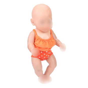 43 cm baby dolls bathing suit new born One-piece swimsuit Bikini suit Baby toys fit American 18 inch Girls doll f401
43 cm baby dolls bathing suit new born One-piece swimsuit Bikini suit Baby toys fit American 18 inch Girls doll f401