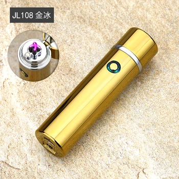 Noble cylinder LED Windproof metal lighte Cross Double Arc Lighter USB Pulse Cigar Lighters Electronic pipe cigarette lighters
Noble cylinder LED Windproof metal lighte Cross Double Arc Lighter USB Pulse Cigar Lighters Electronic pipe cigarette lighters