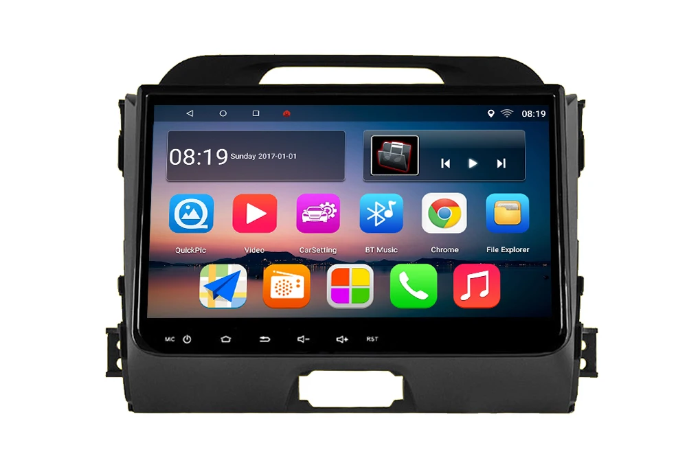 9" Quad-core 1024*600 HD screen Android 8.1 Car GPS radio Navigation for Kia Sportage 2011-2016 with 4G and Wifi,DVR,1080P
9" Quad-core 1024*600 HD screen Android 8.1 Car GPS radio Navigation for Kia Sportage 2011-2016 with 4G and Wifi,DVR,1080P