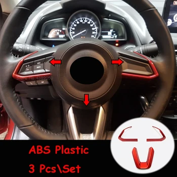 For Mazda CX9 CX-9 2016 ABS Plastic Car Steering wheel Button frame Cover Trim Car styling Accessories 3pcs
For Mazda CX9 CX-9 2016 ABS Plastic Car Steering wheel Button frame Cover Trim Car styling Accessories 3pcs
