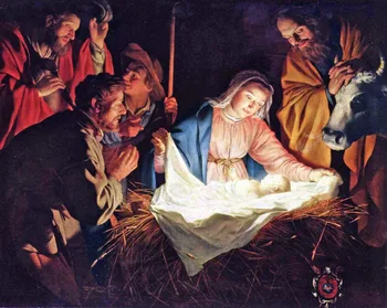 Details about Handmade Oil Painting repro Gerard van Honthorst Nativity of Jesus 30"x40"
Details about Handmade Oil Painting repro Gerard van Honthorst Nativity of Jesus 30"x40"