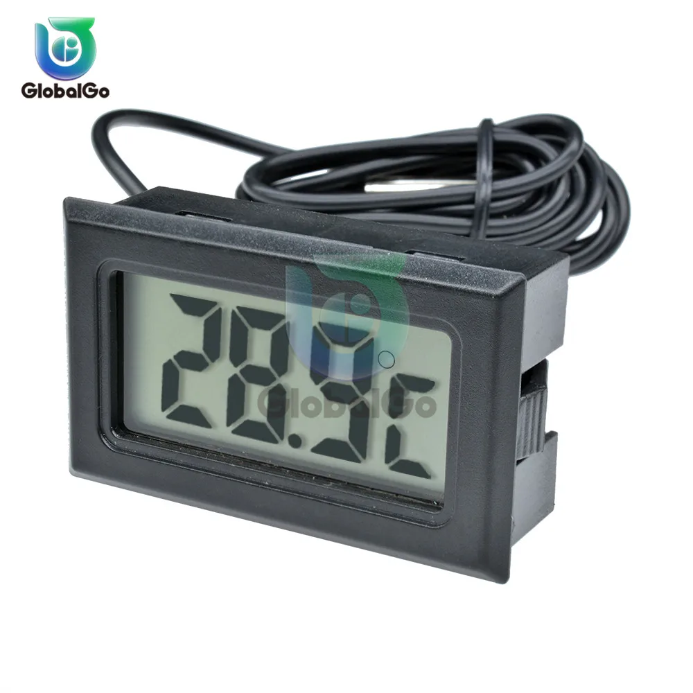 Mini Digital LCD Thermometer Sensor Detector Thermometer Thermograph For Aquarium Refrigerator Probe Fridge Freezer
Mini Digital LCD Thermometer Sensor Detector Thermometer Thermograph For Aquarium Refrigerator Probe Fridge Freezer