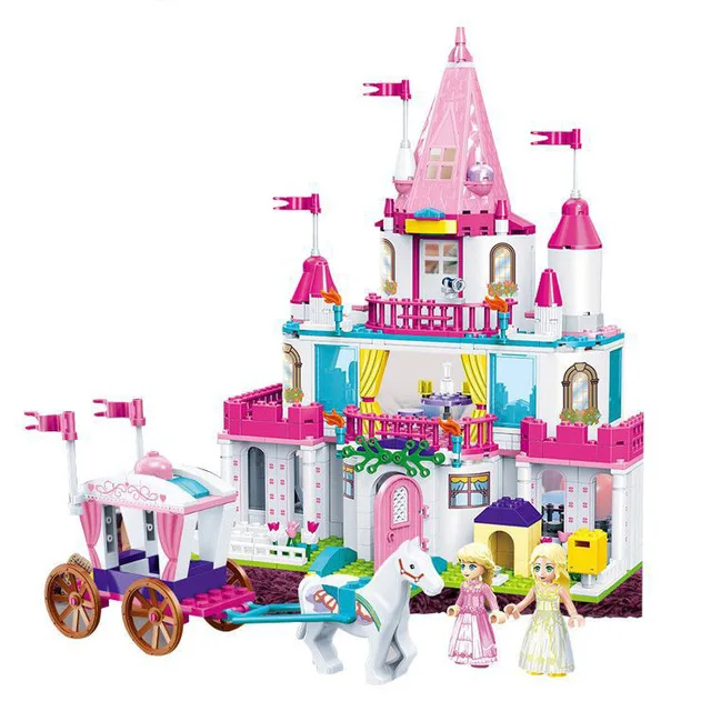 Elsa Anna Cinderella Belle Ariel Princess Dream Castle Building Blocks Model Building Blocks Compatible with Legoe Frie
Elsa Anna Cinderella Belle Ariel Princess Dream Castle Building Blocks Model Building Blocks Compatible with Legoe Frie