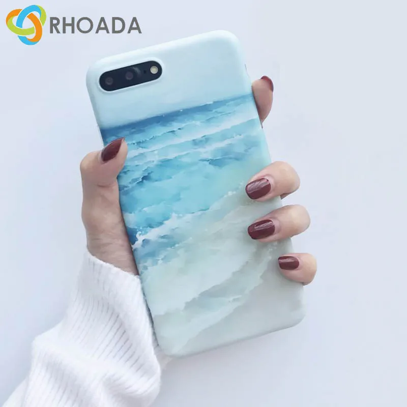 RHOADA Blue Sea Waves beach painted TPU case for iphone 7 7Plus Ocean TPU Case For iphone X 6 6s 6plus 6splus 8 8plus back cover
RHOADA Blue Sea Waves beach painted TPU case for iphone 7 7Plus Ocean TPU Case For iphone X 6 6s 6plus 6splus 8 8plus back cover