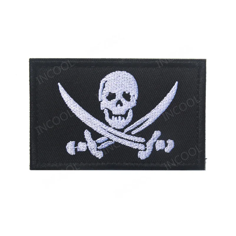 Pirate Skull Embroidery Patch US Army Military Morale Patches Tactical Appliques Emblem Combat Embroidered Badges Drop Shipping
Pirate Skull Embroidery Patch US Army Military Morale Patches Tactical Appliques Emblem Combat Embroidered Badges Drop Shipping