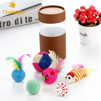 Cat Toys Feather Mice Colorful Funny Playing Toys For Cats Play Bell Toy Mouse Sisal Rope Ball Foam Ball Pet Toy Newest
Cat Toys Feather Mice Colorful Funny Playing Toys For Cats Play Bell Toy Mouse Sisal Rope Ball Foam Ball Pet Toy Newest