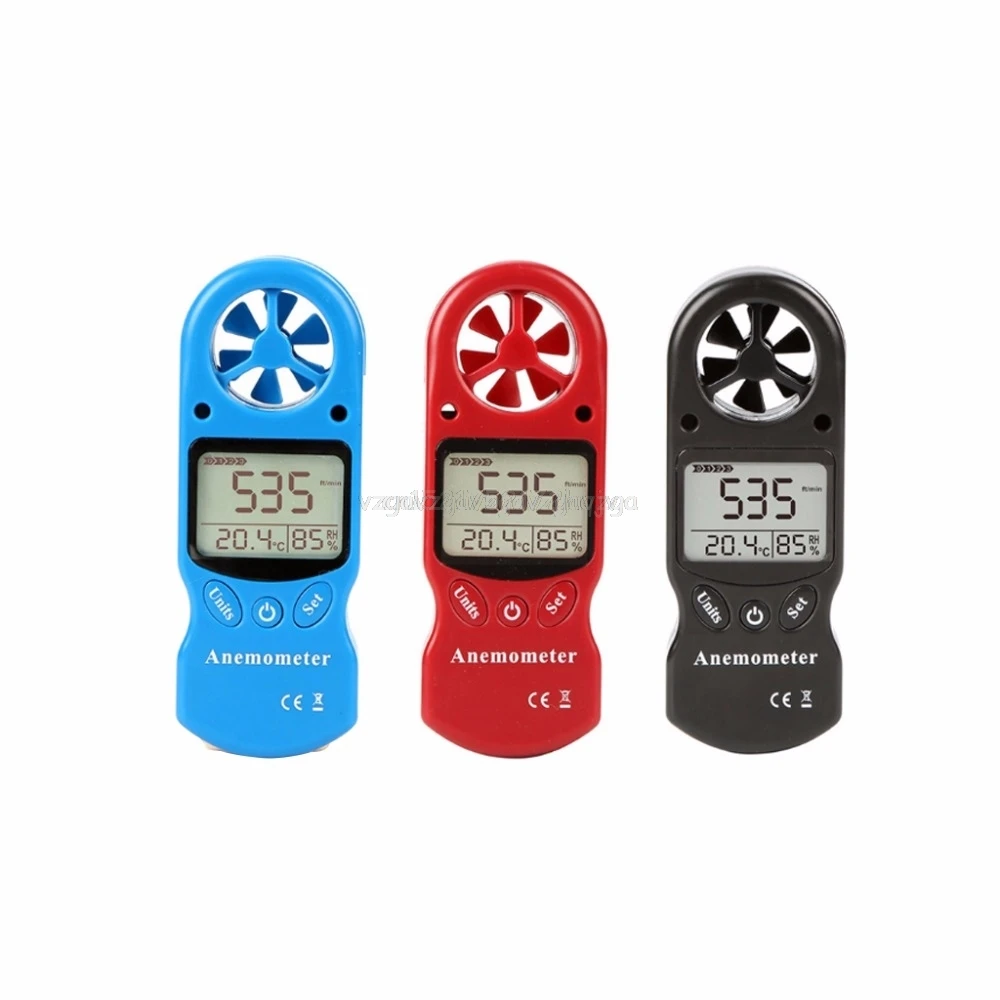 3 in 1 Digital Anemometer Thermometer Hygrometer Temperature Humidity Measurement Wind Speed Portable LCD Meter A02 19
3 in 1 Digital Anemometer Thermometer Hygrometer Temperature Humidity Measurement Wind Speed Portable LCD Meter A02 19