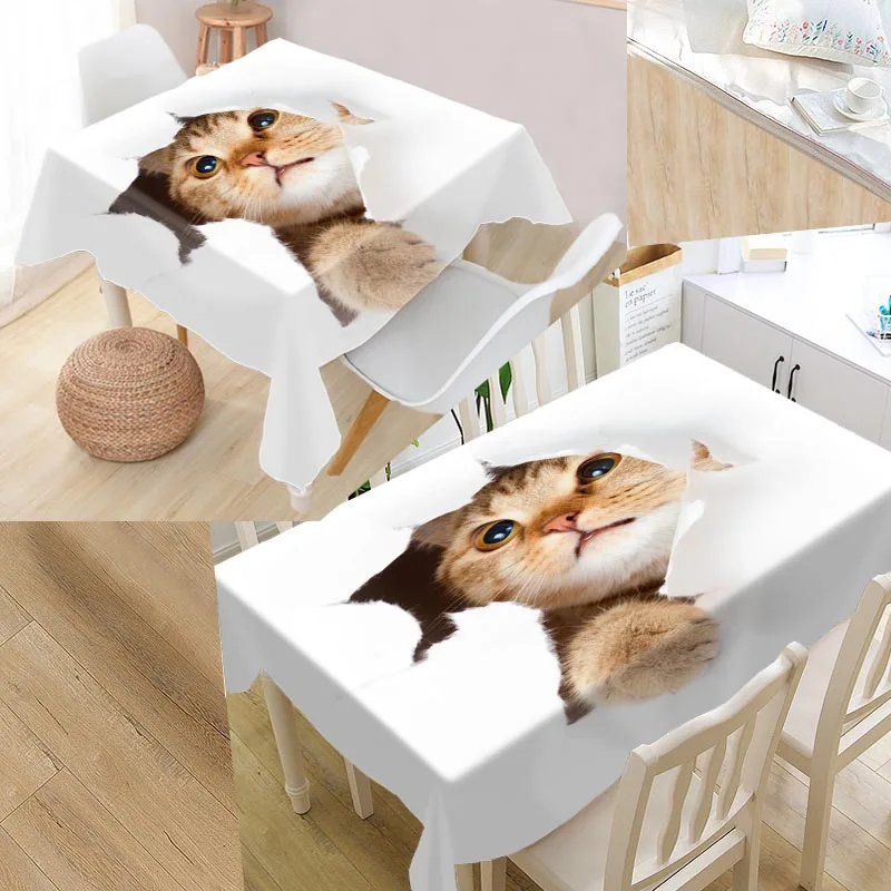 Custom Cat 02 Animal Pet Table Cloth Oxford Fabric Rectangular Waterproof Oilproof Table Cover Family Party Tablecloth
Custom Cat 02 Animal Pet Table Cloth Oxford Fabric Rectangular Waterproof Oilproof Table Cover Family Party Tablecloth
