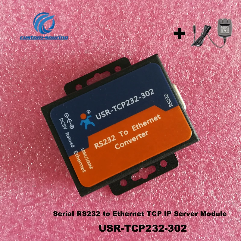 2PC USR-TCP232-302 single port serial port server RS232 to Ethernet port TCP/IP network communication TCP IP Server Module
2PC USR-TCP232-302 single port serial port server RS232 to Ethernet port TCP/IP network communication TCP IP Server Module