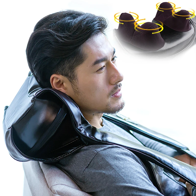 100v-240v Deep Kneading Heated Shiatsu Massager for Neck Back Shoulder Legs gua sha Masaje Electrodos Masajeador Acupressu
100v-240v Deep Kneading Heated Shiatsu Massager for Neck Back Shoulder Legs gua sha Masaje Electrodos Masajeador Acupressu