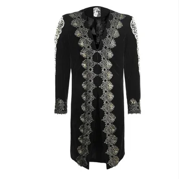 Steampunk Winter Long Sleeves Jacket For Men Gothic Geometric Embroidery Coat Single Breasted Slim Fit Cheap-clothes-china
Steampunk Winter Long Sleeves Jacket For Men Gothic Geometric Embroidery Coat Single Breasted Slim Fit Cheap-clothes-china