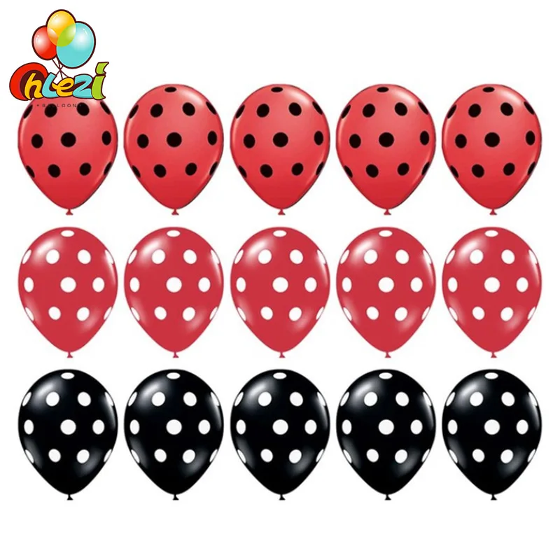 15pcs/lot Black Red Polka Dot Latex Balloons Mickey Mouse theme birthday globos 12 inch wedding baby shower party decorations
15pcs/lot Black Red Polka Dot Latex Balloons Mickey Mouse theme birthday globos 12 inch wedding baby shower party decorations