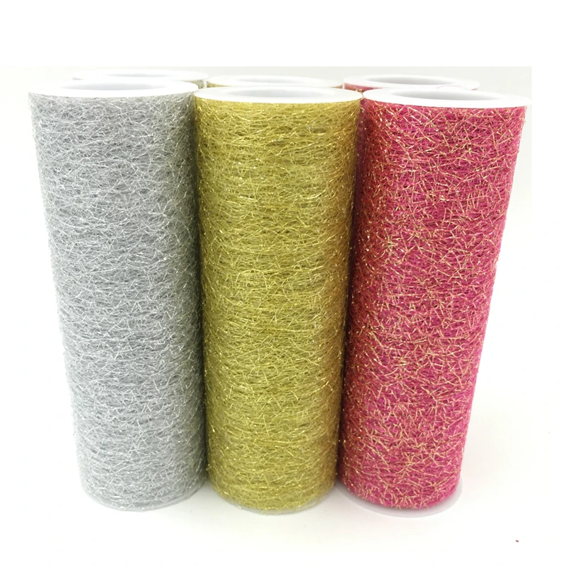 6inch*5Y Gold Silver Organza Tulle Roll Spool Fabric Ribbon DIY Tutu Skirt Gift Craft Party Chair Sash Wedding Party Decoration
6inch*5Y Gold Silver Organza Tulle Roll Spool Fabric Ribbon DIY Tutu Skirt Gift Craft Party Chair Sash Wedding Party Decoration