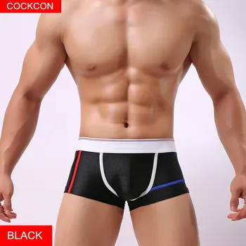 New Arrival 2017 Fashion Men Ice silk Breathable Boxer shorts underwear men Sexy U convex Patchwork Boxers male panties ST23
New Arrival 2017 Fashion Men Ice silk Breathable Boxer shorts underwear men Sexy U convex Patchwork Boxers male panties ST23