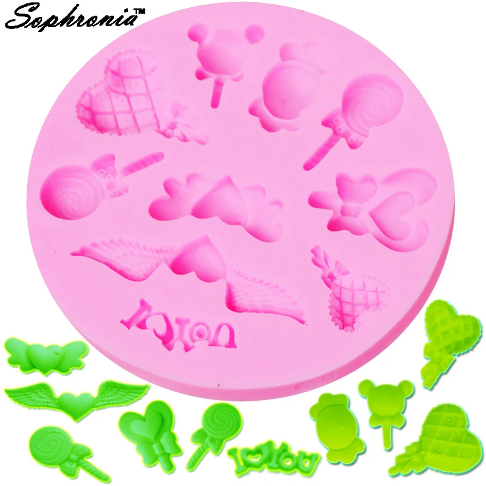 Sophronia Lollipop Love Wing Shaped 1pcs UV Resin Jewelry Silicone Mold Expoxy Mold Jewelry Making DIY Craft ClayM019
Sophronia Lollipop Love Wing Shaped 1pcs UV Resin Jewelry Silicone Mold Expoxy Mold Jewelry Making DIY Craft ClayM019