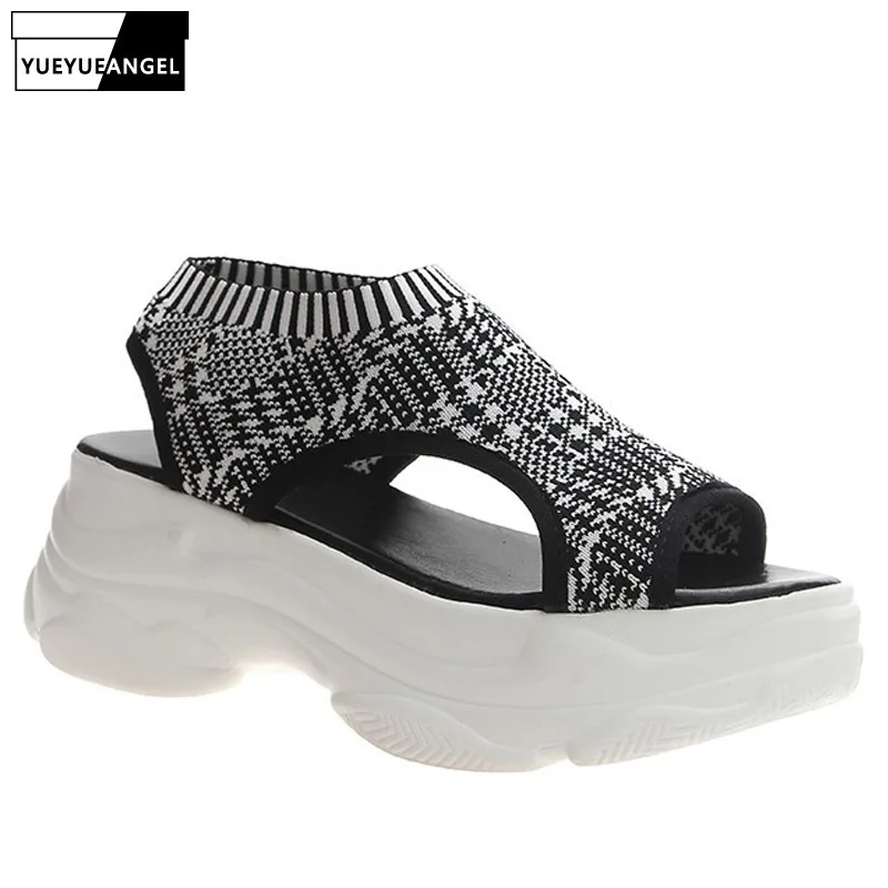 Women Sandals 2019 Summer Platform Wedge Shoes Fashion Beach Sandals Black Plaid Slip On Casual Open Toe Sandals Gladiator Rome
Women Sandals 2019 Summer Platform Wedge Shoes Fashion Beach Sandals Black Plaid Slip On Casual Open Toe Sandals Gladiator Rome